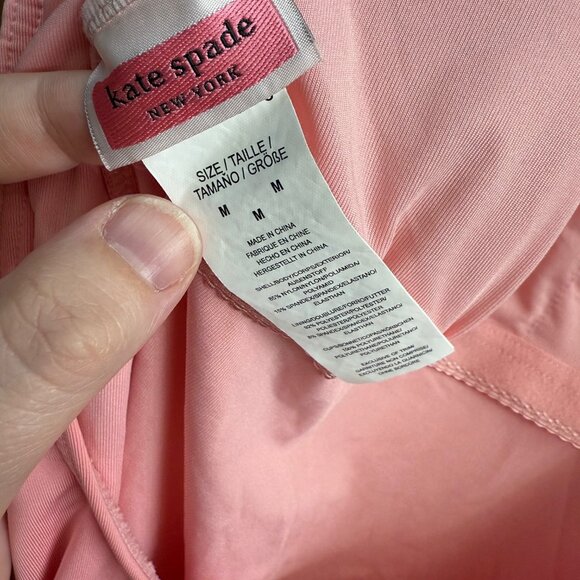Pink One Piece Kate Spade Swimsuit - Picture 4 of 6